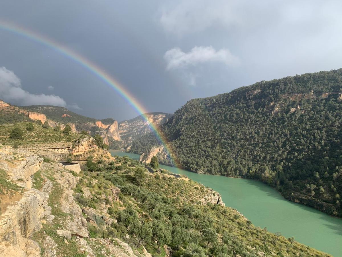 El Refugio De Chloe Villa Villar de Ves Bagian luar foto
