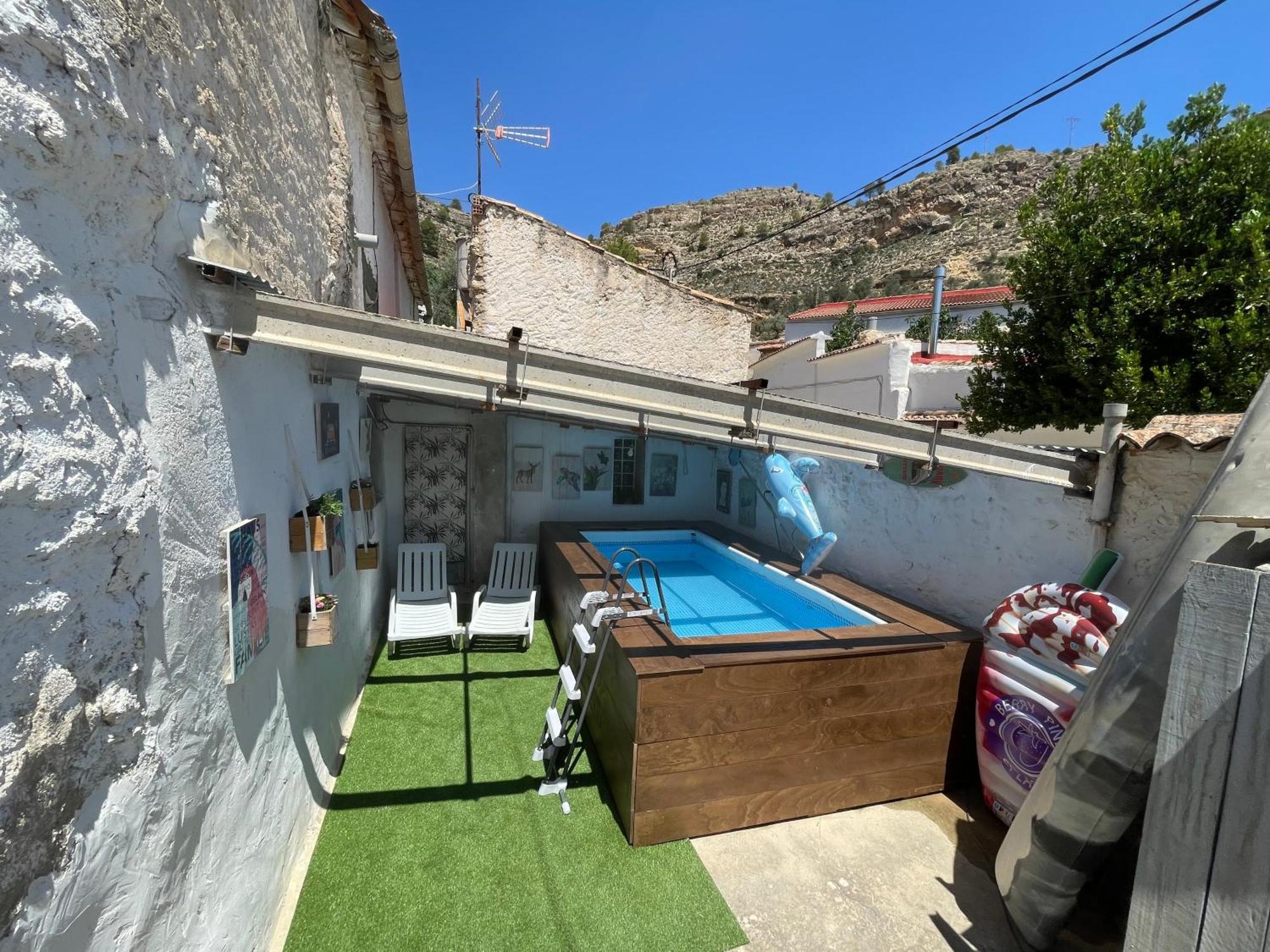 El Refugio De Chloe Villa Villar de Ves Bagian luar foto