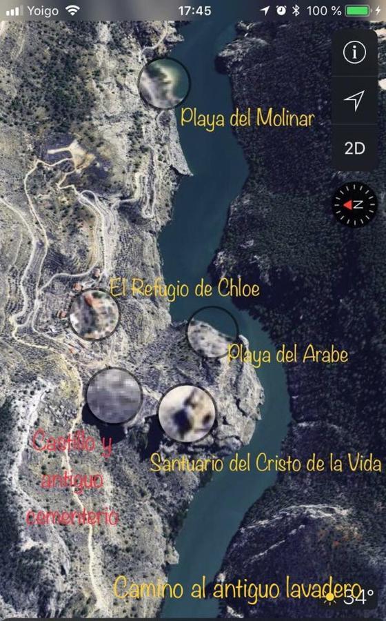 El Refugio De Chloe Villa Villar de Ves Bagian luar foto